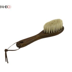 Wooden handle feed brush