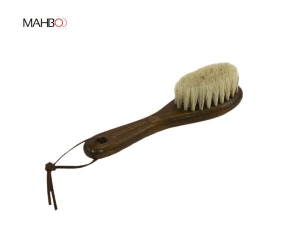 Wooden handle feed brush